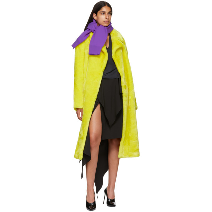 tibi yellow coat