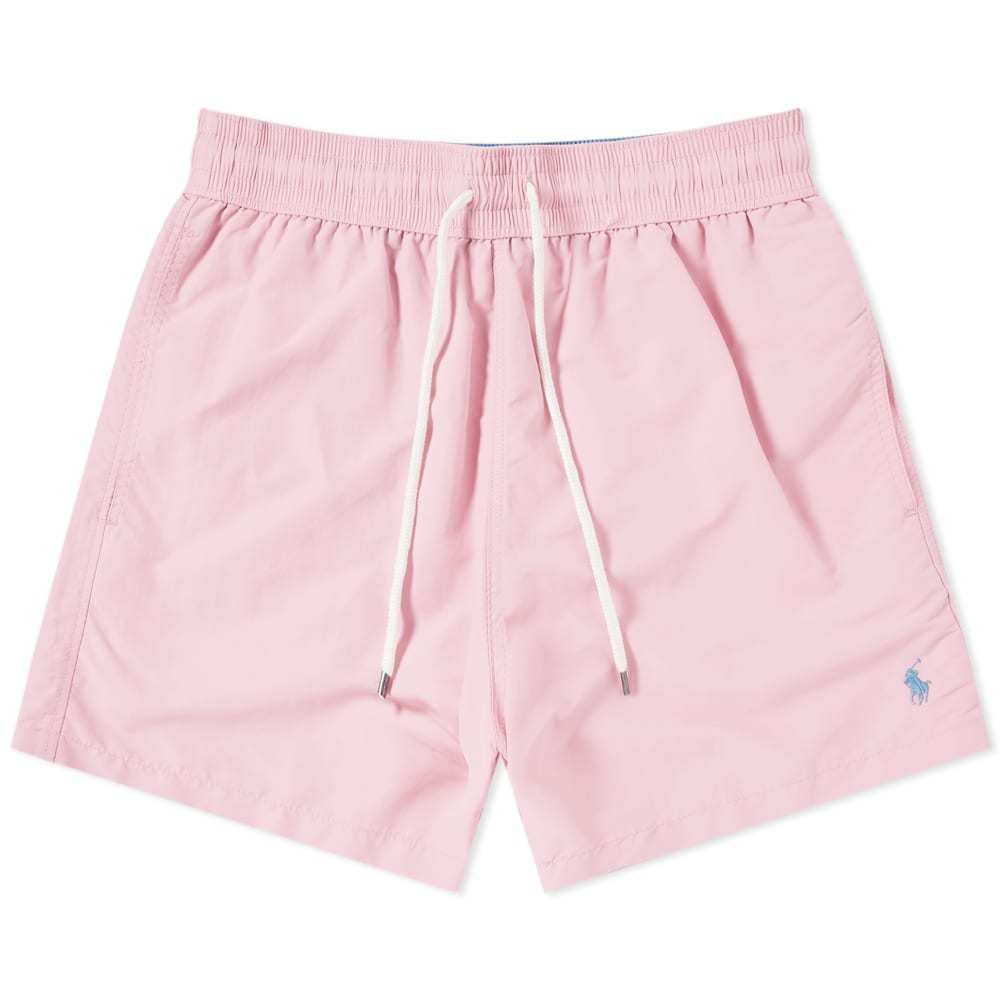 Polo Ralph Lauren Classic Traveller Swim Short Carmel Pink Polo Ralph ...