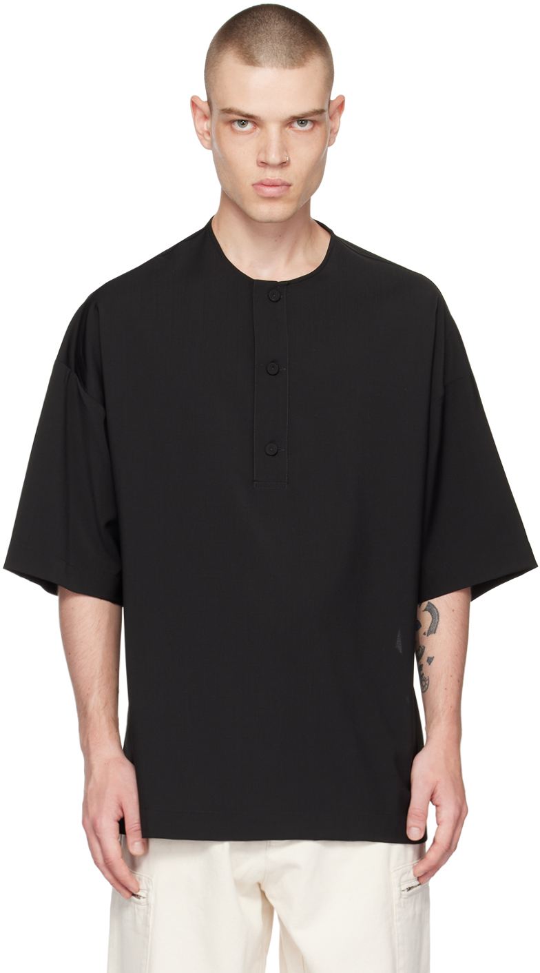 Emporio Armani Black Vented T-Shirt