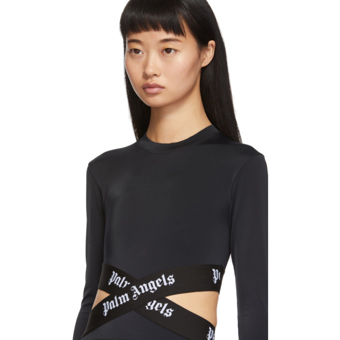 palm angels cross bodysuit