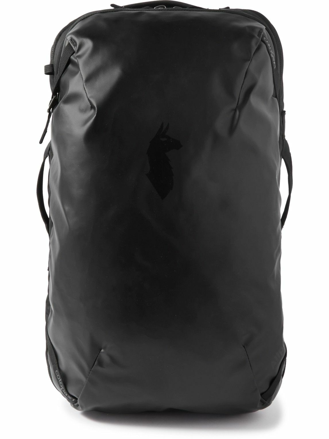 Cotopaxi Allpa 28L Logo Print Shell And Canvas Backpack Cotopaxi Cotopaxi allpa 28l logo print shell and canvas backpack cotopaxi