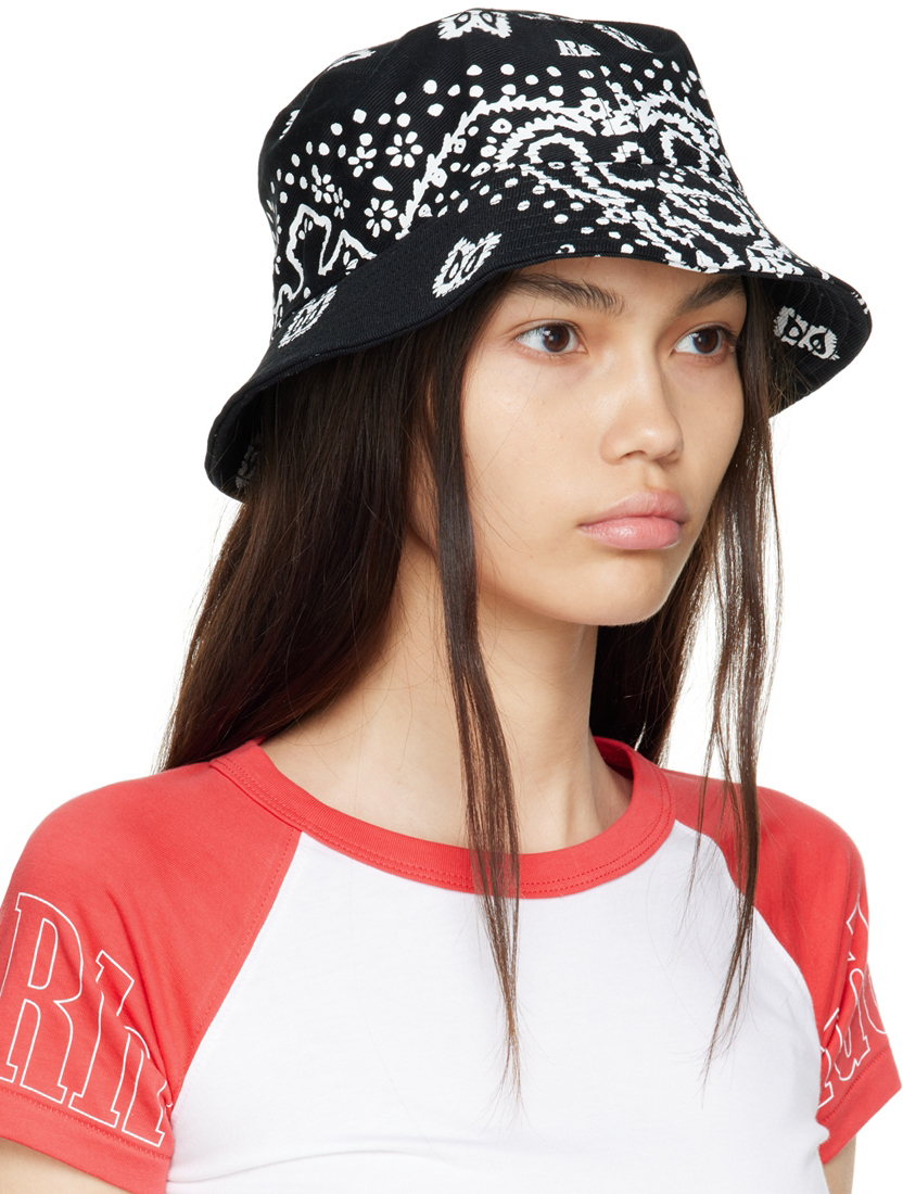 Rhude Black Rhepurposed Bucket Hat Rhude