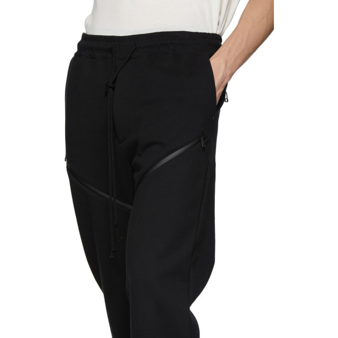 Christian Dada Black Zip Lounge Pants Christian Dada