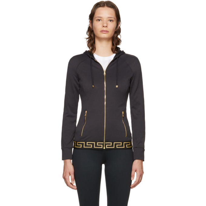 versace zip up hoodie