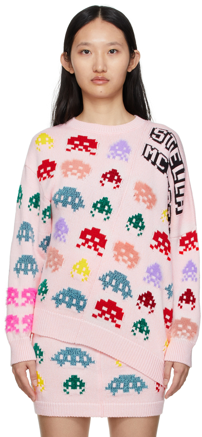 Stella McCartney Pink Gamer Knit Sweater Stella McCartney