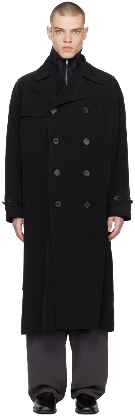 RAINMAKER KYOTO Black Oversized Trench Coat