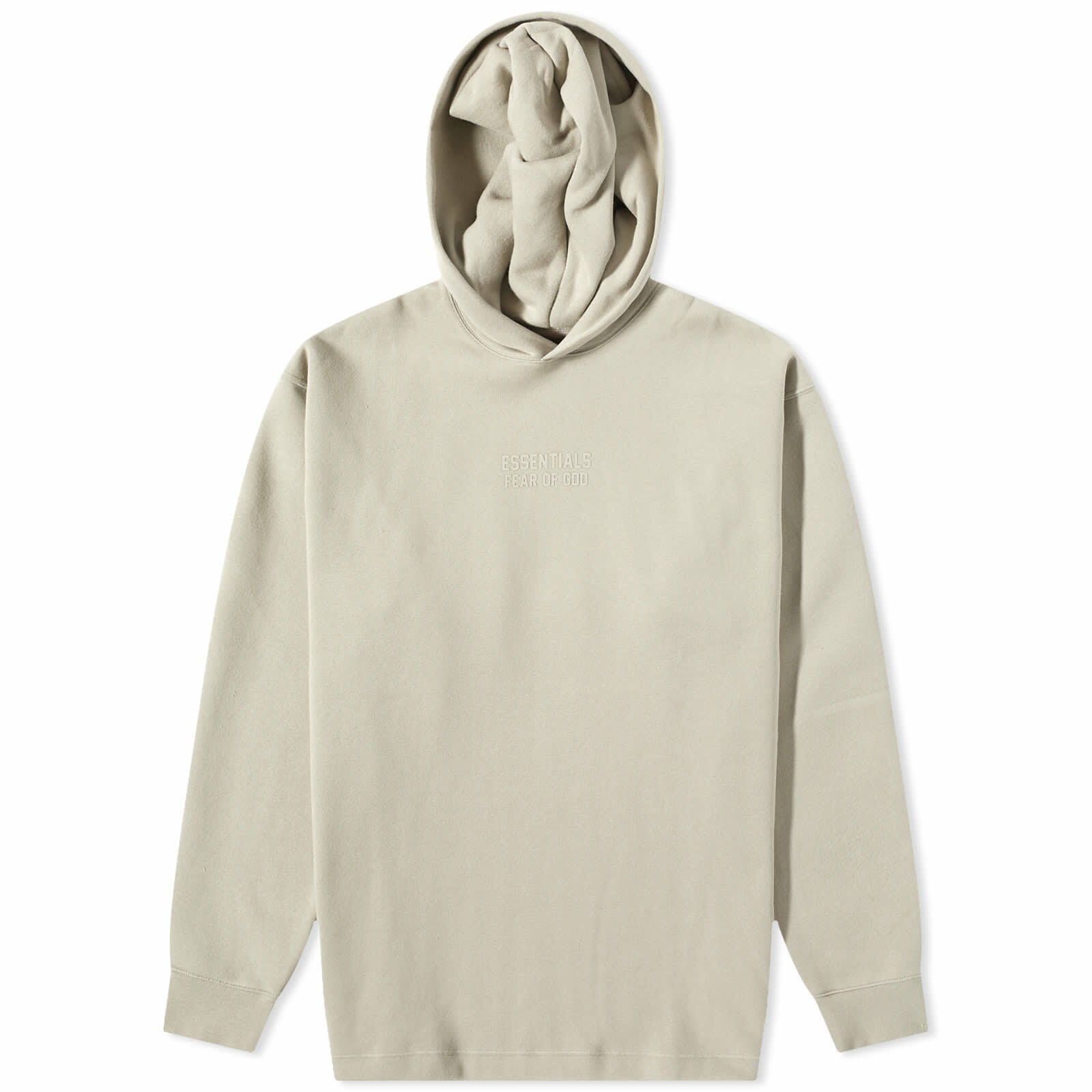 Fear of God ESSENTIALS Men's Relaxed Hoody in Seal Fear Of God Essentials