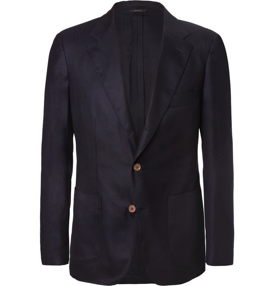 Loro Piana - Navy Voyager Slim-Fit Cashmere Blazer - Men - Navy Loro Piana