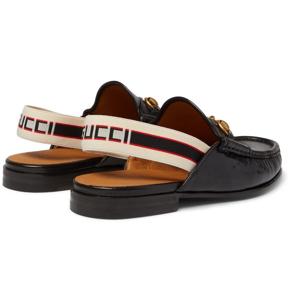backless loafers mens gucci
