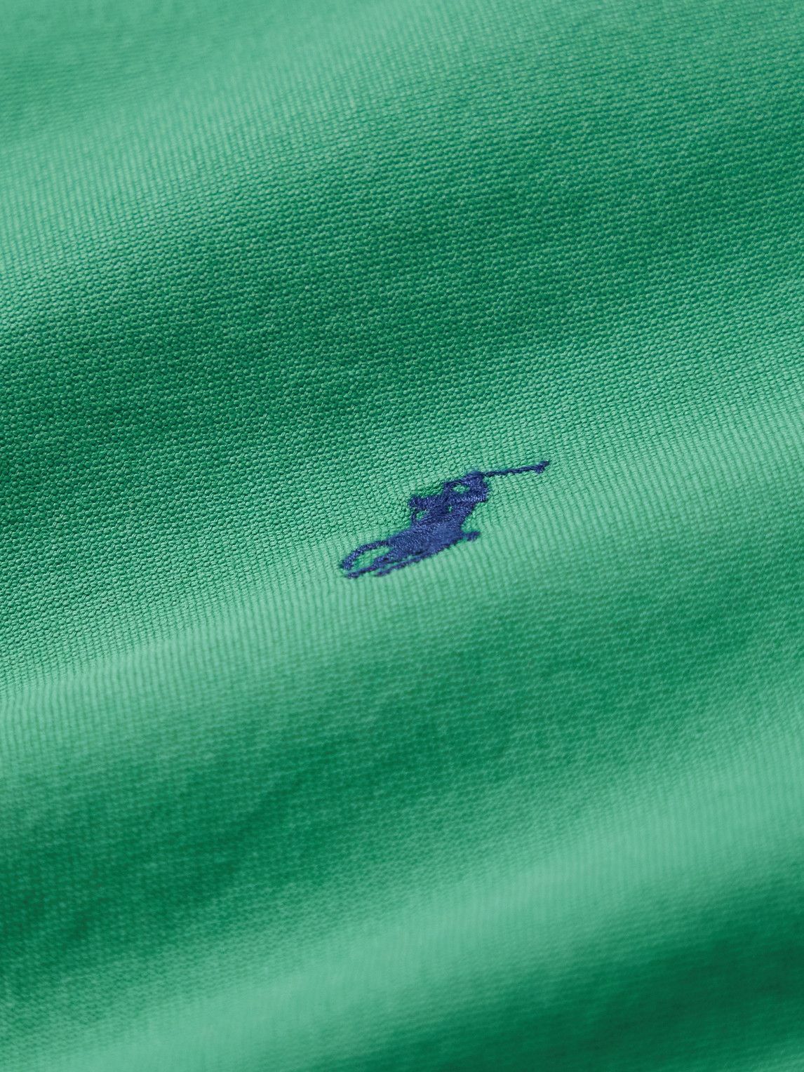 Polo Ralph Lauren - Slim-Fit Logo-Embroidered Cotton Oxford Shirt - Green