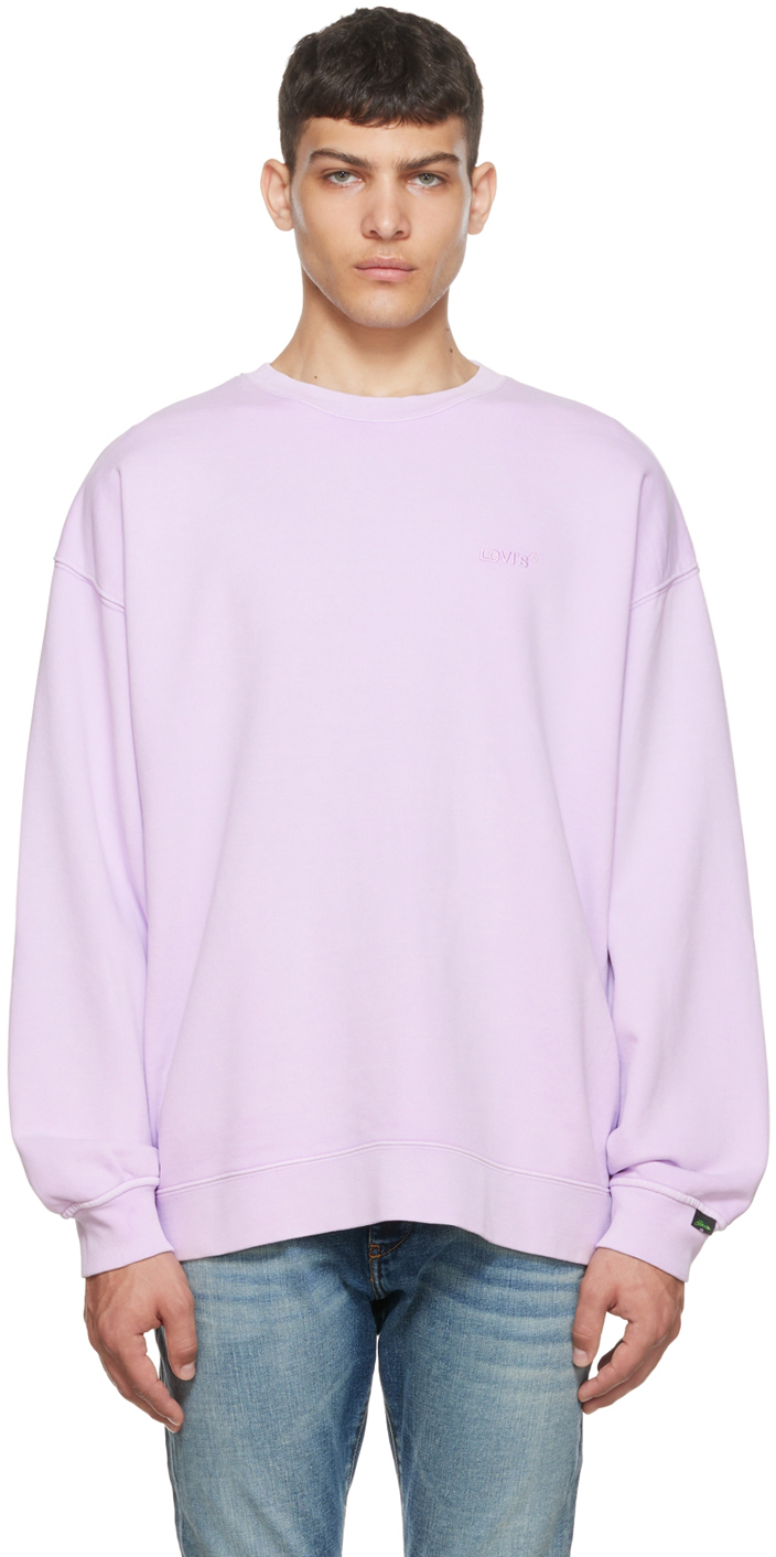 Photo: Levi's Purple Cotton Sweatshirt