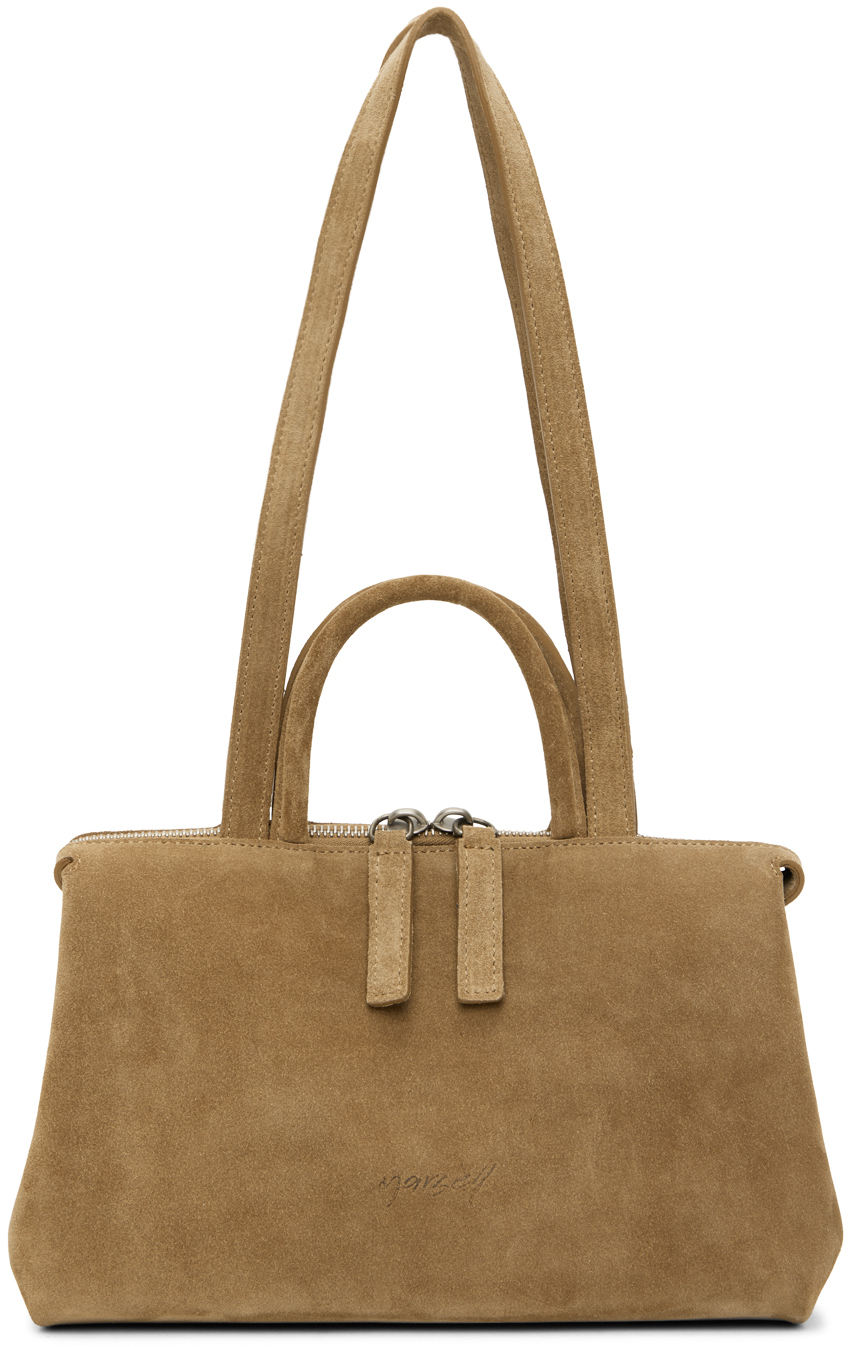 tan mini purse