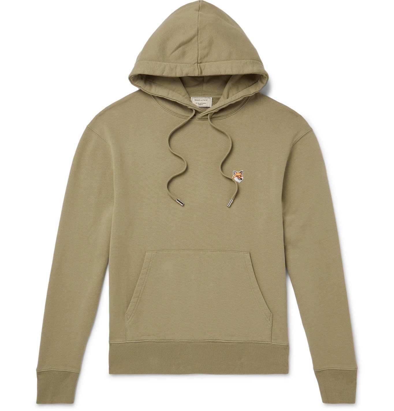 cotton jersey hoodie