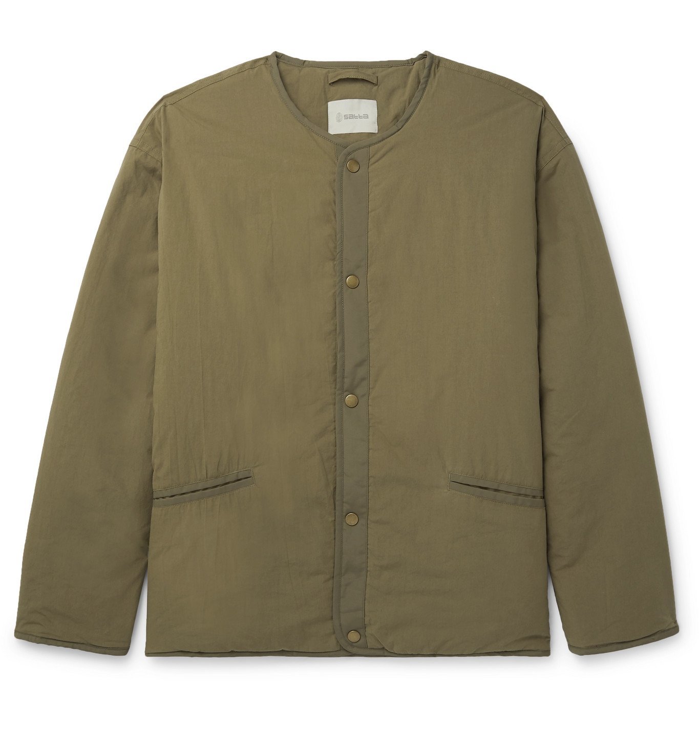 Satta - Dojo Padded Cotton Jacket - Green Satta