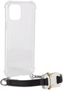 1017 ALYX 9SM Transparent Small Leather Strap iPhone 11 Pro Case