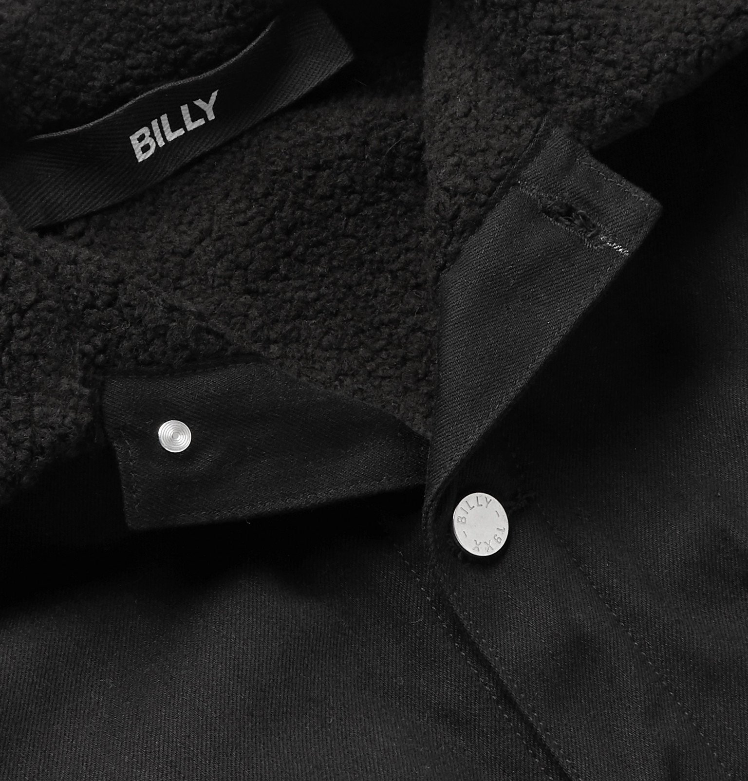 BILLY - Fleece-Lined Denim Jacket 