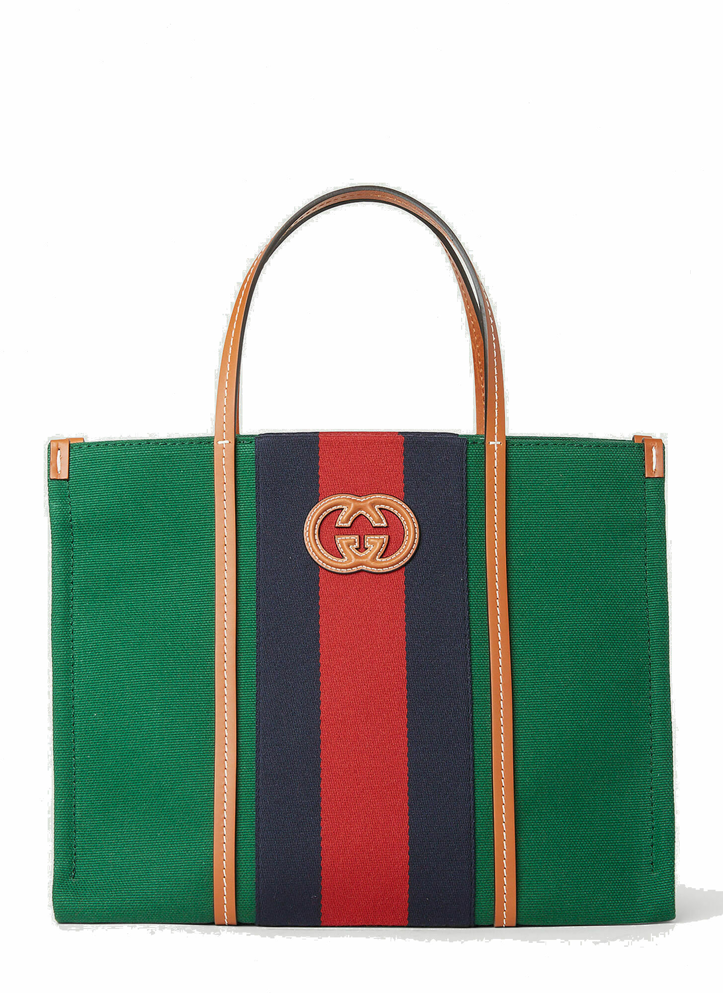 Gucci - Interlocking G Tote Bag in Green Gucci