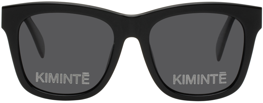 Photo: KIMHĒKIM Black Kiminte Two Logo Sunglasses