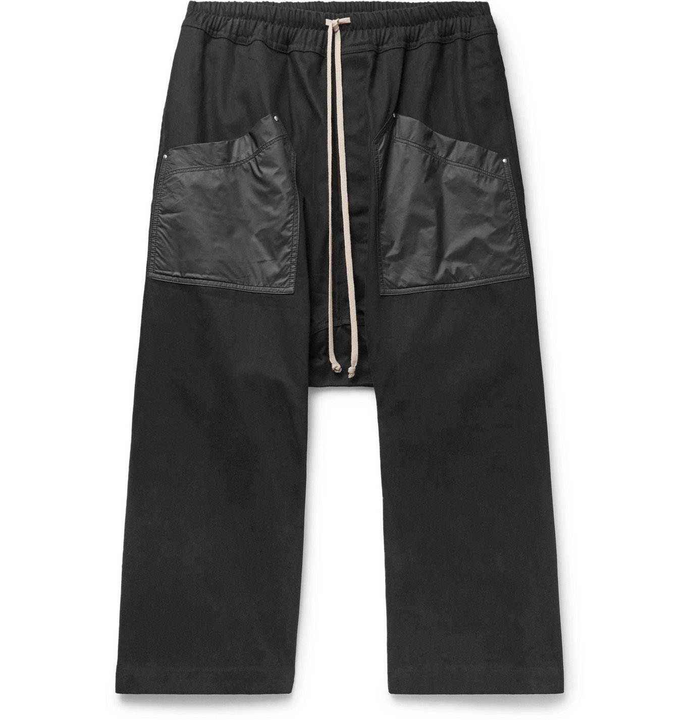 rick owens cropped cargo pants