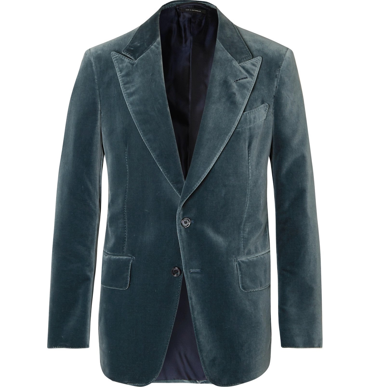 tom ford blue velvet tuxedo jacket