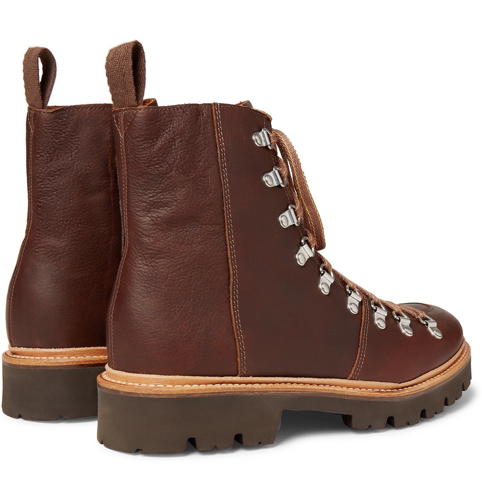 Grenson - Brady Full-Grain Leather Boots - Brown Grenson