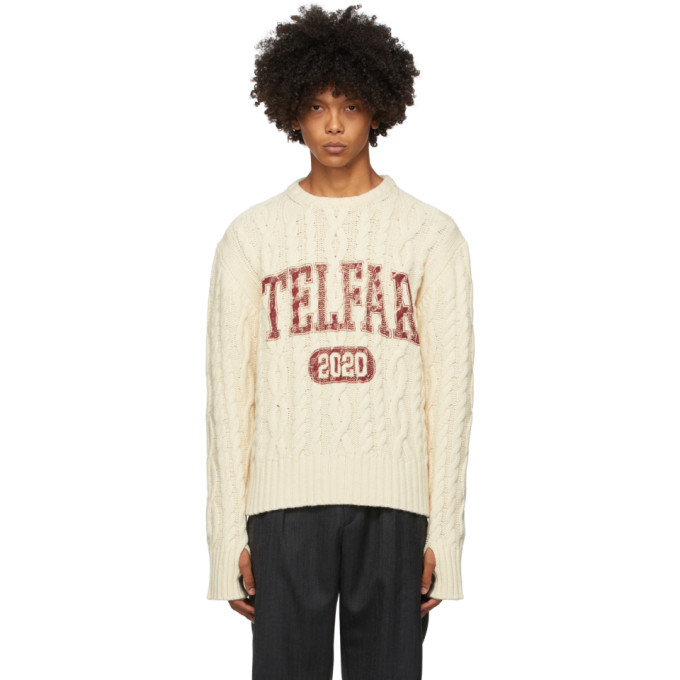 Telfar Off-White Thumbhole Sweater Telfar