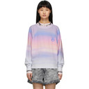 Isabel Marant Etoile Blue and Pink Bradford Sweater