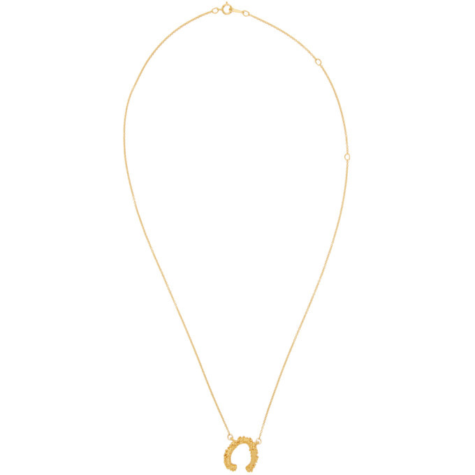 Alighieri Gold The Night Cap Necklace Alighieri