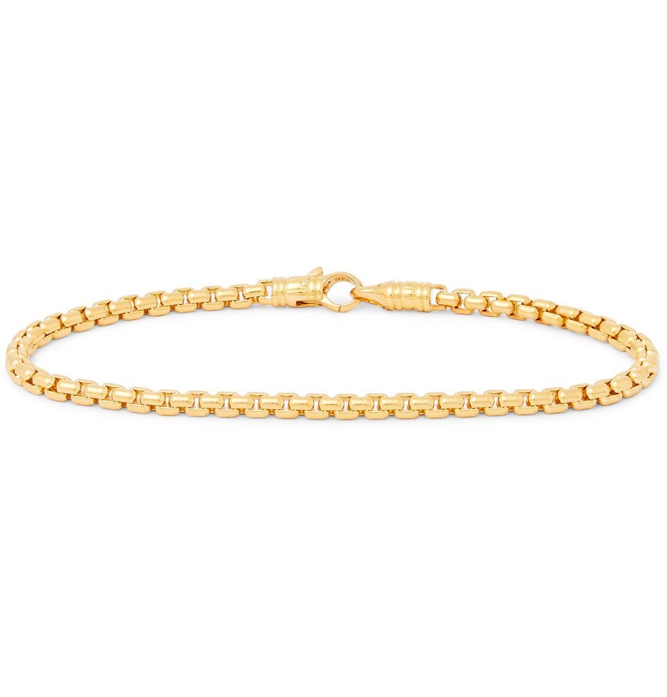 TOM WOOD　Venetian bracele Tom Wood Venetian Bracelet Double M Bracelet Gold at