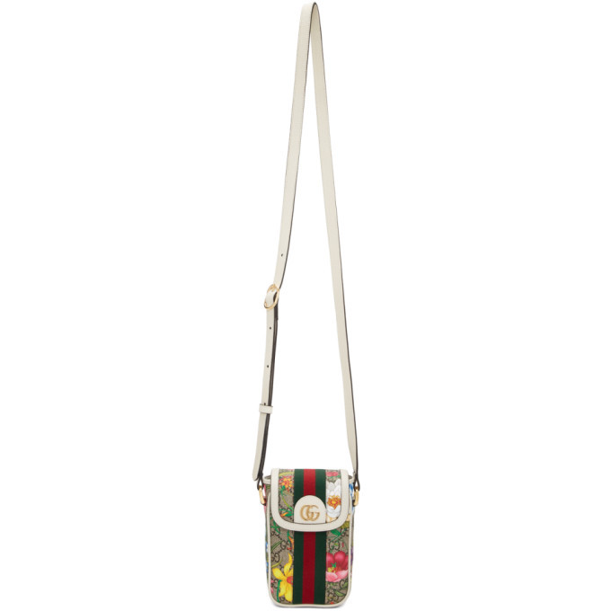 gucci gg flora shoulder bag