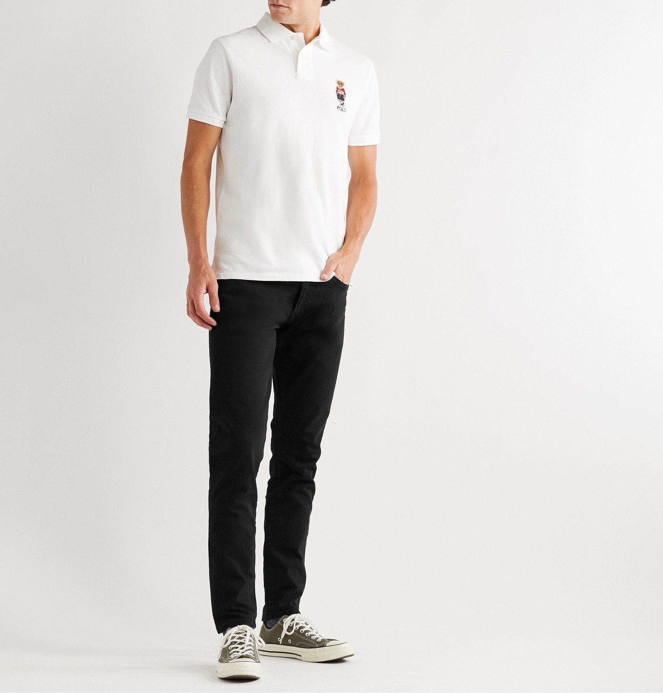 Polo Ralph Lauren - Eldridge Skinny-Fit Stretch-Denim Jeans - Black Polo  Ralph Lauren