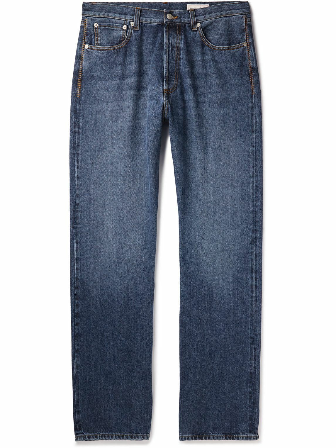 Alexander McQueen - Straight-Leg Jeans - Blue Alexander McQueen