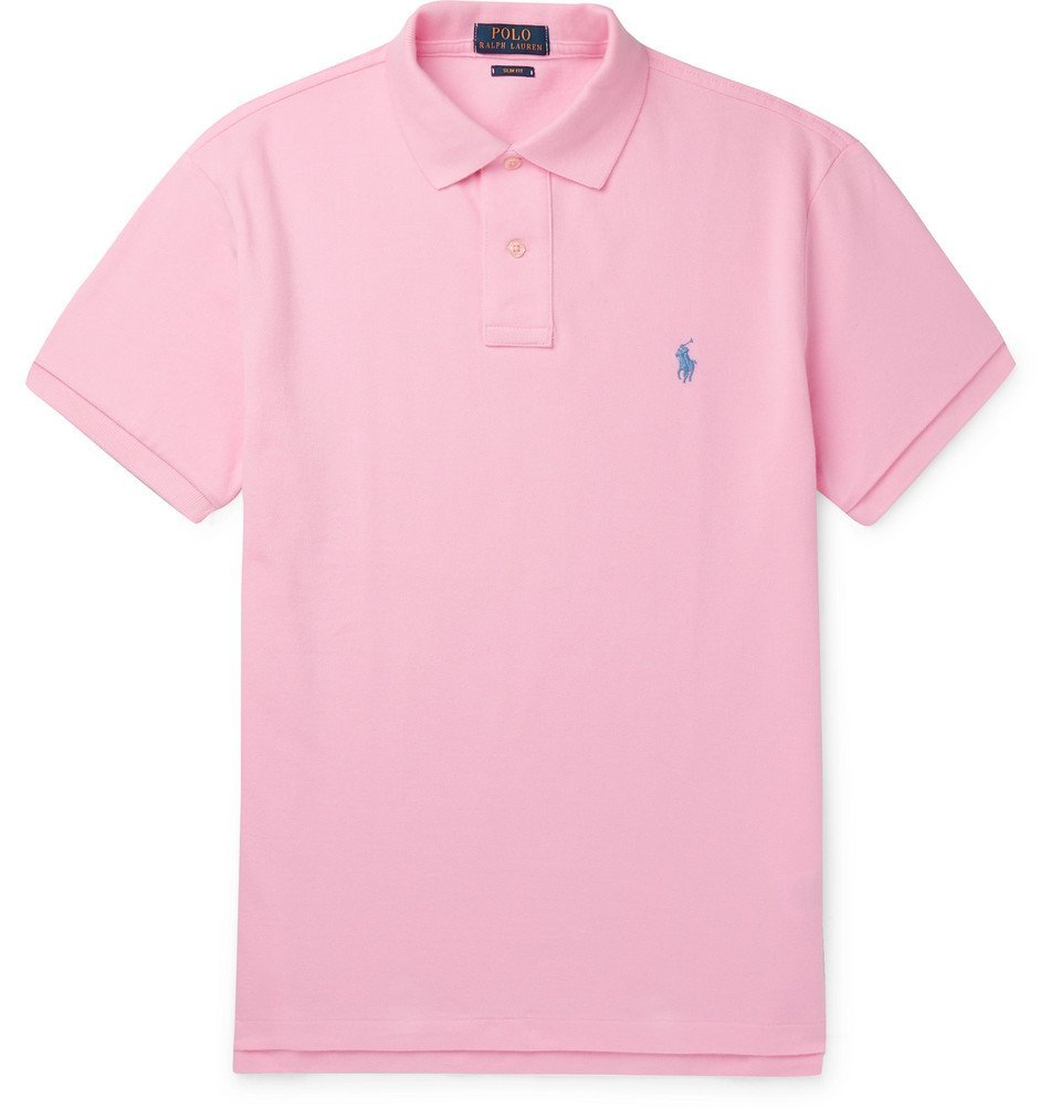 ralph lauren pink polo shirt