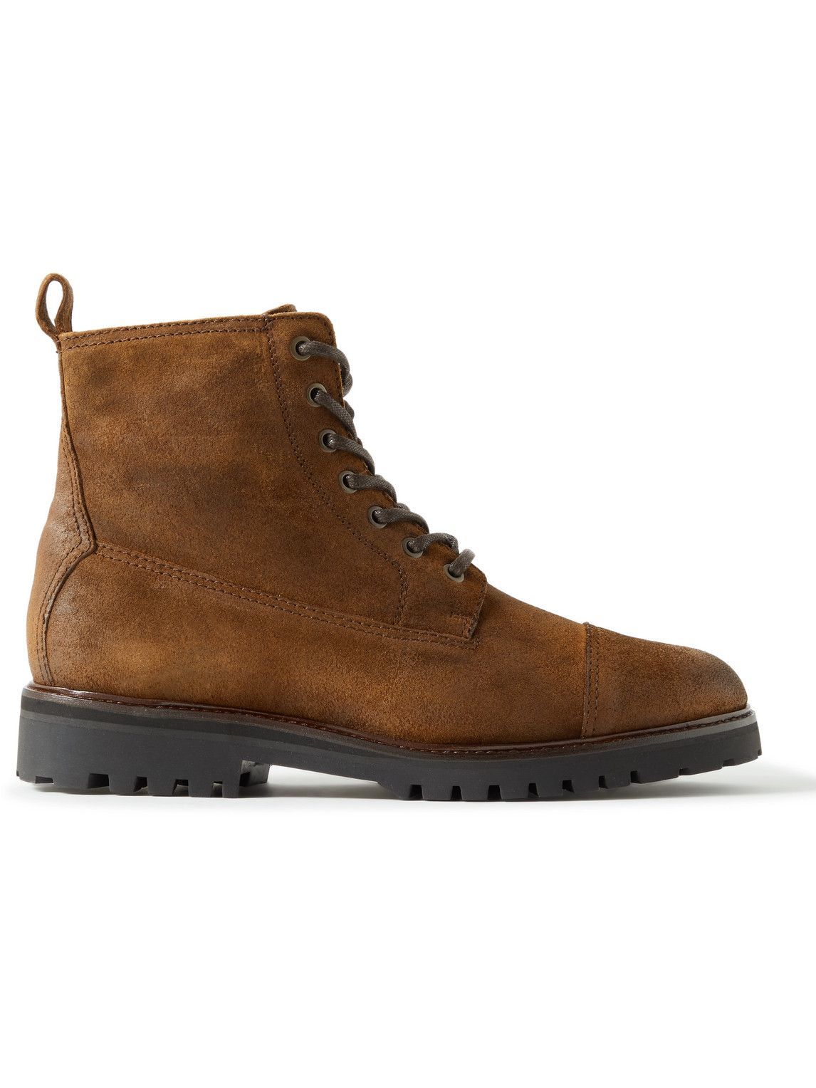 Belstaff - Alperton Full-Grain Leather Boots - Brown Belstaff