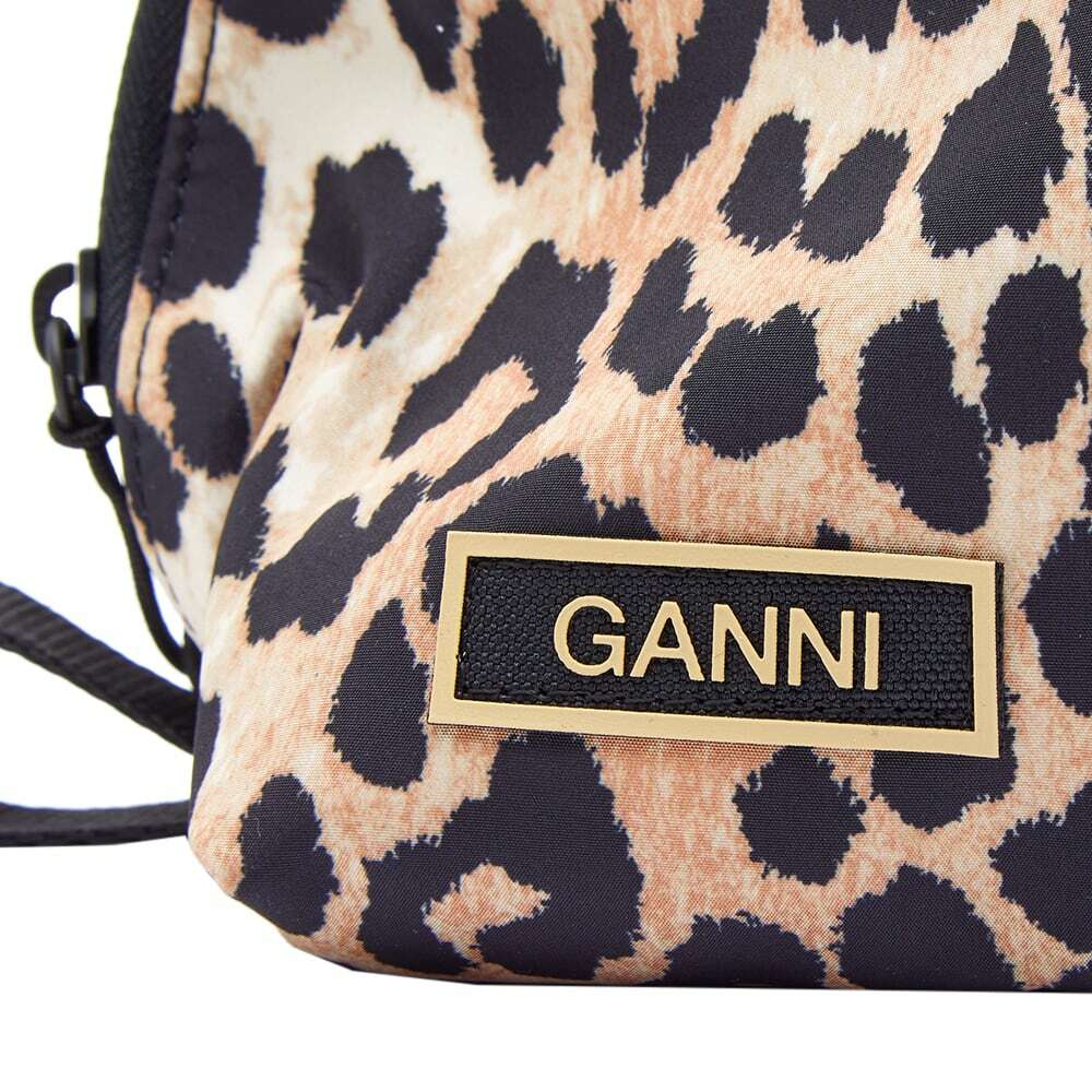GANNI Women's Vanity Bag in Leopard GANNI