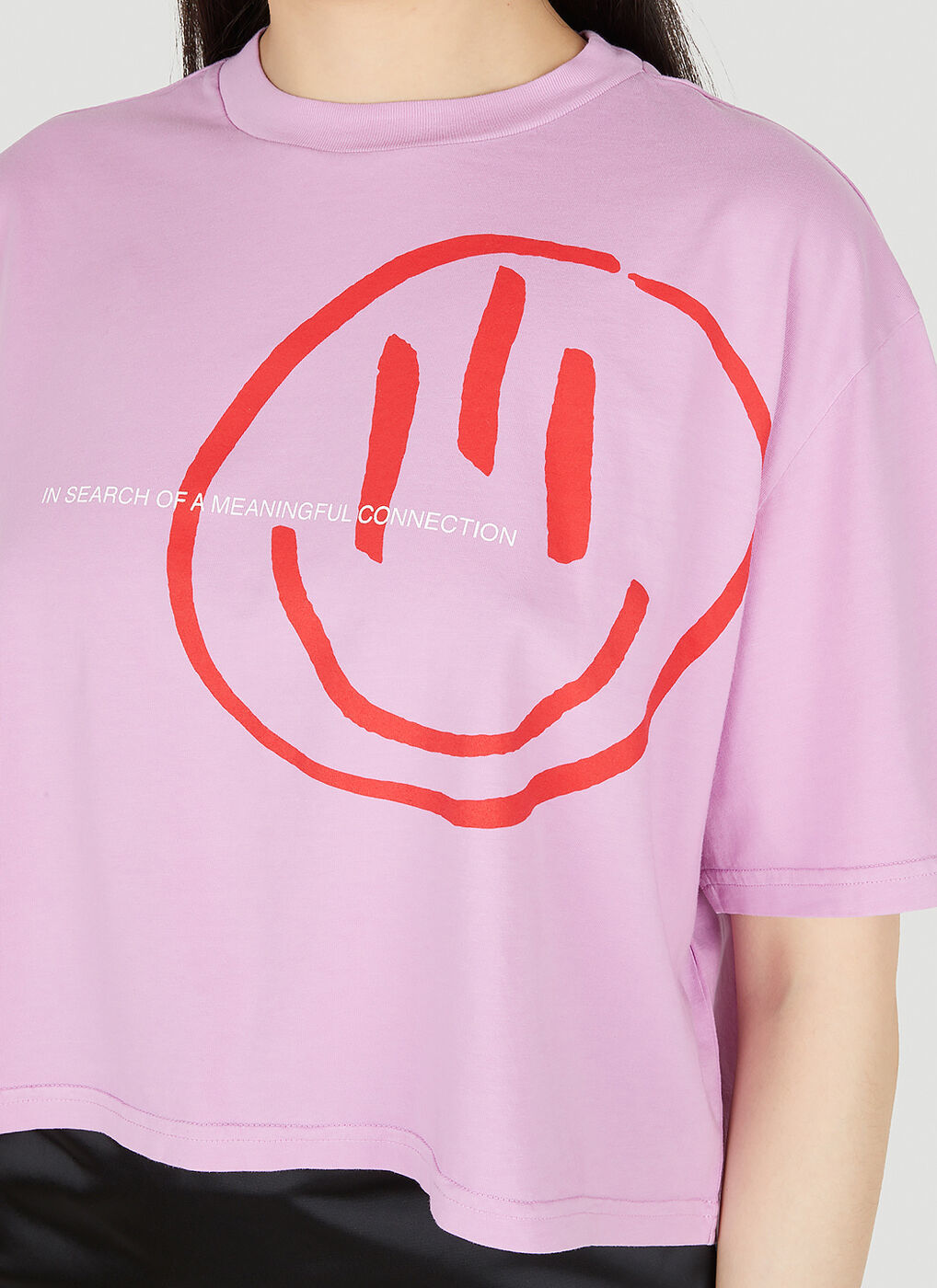 Third Eye Cropped T-Shirt in Pink