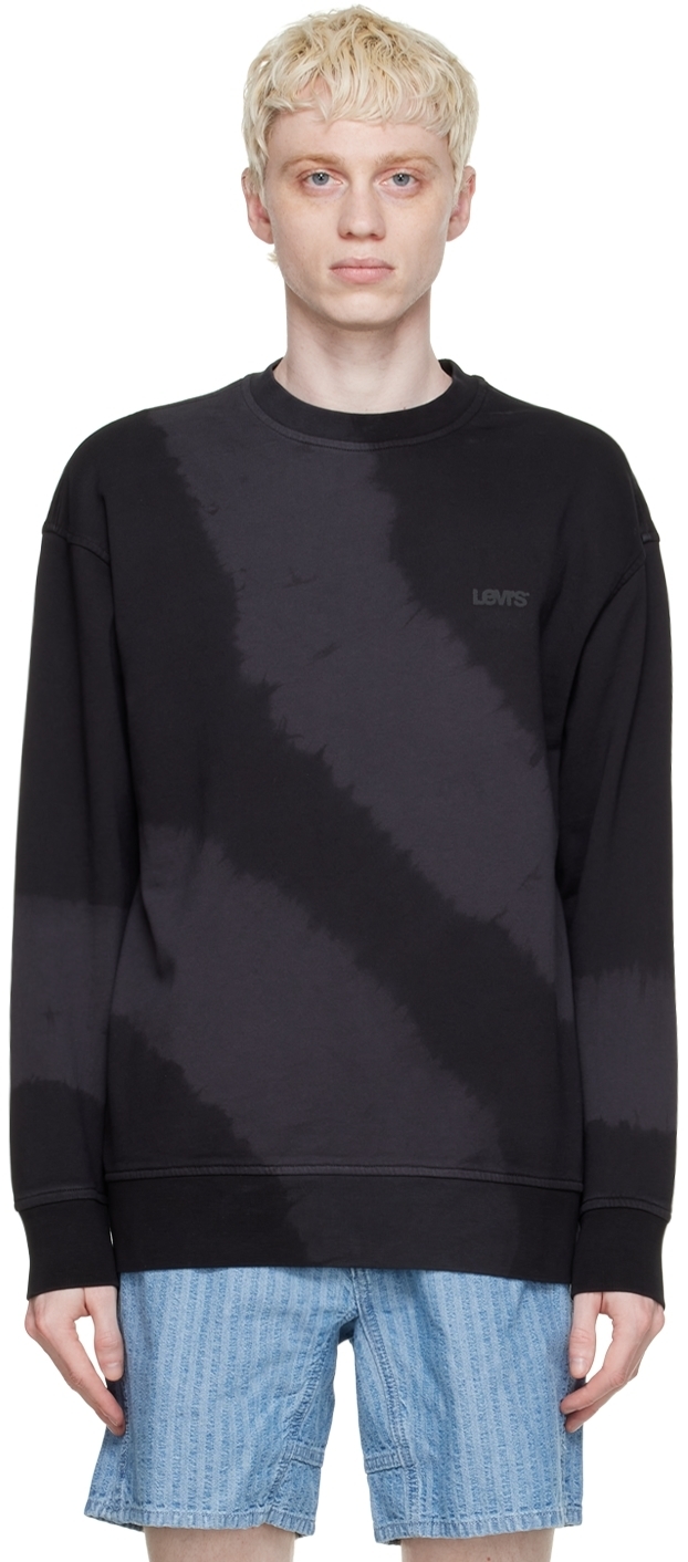 Photo: Levi's Black Cotton Sweatshirt
