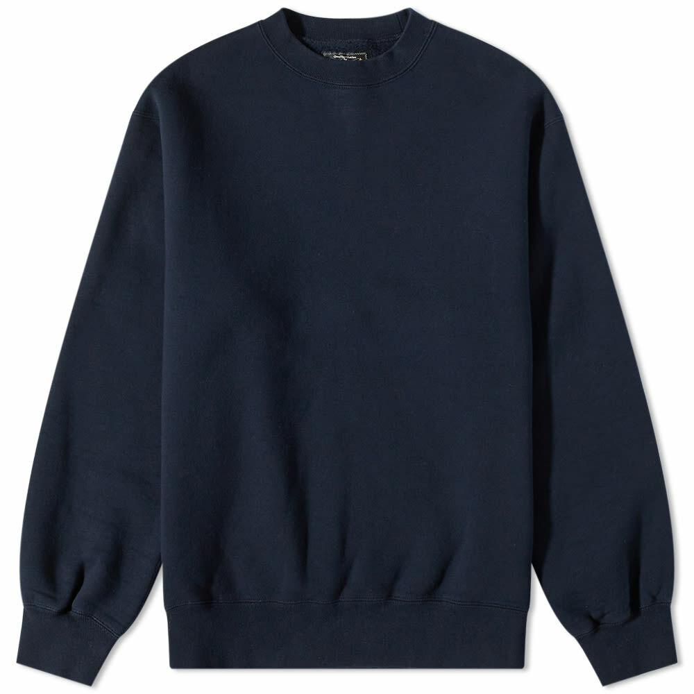 Beams Plus Men's Crew Sweat in Navy Beams Plus