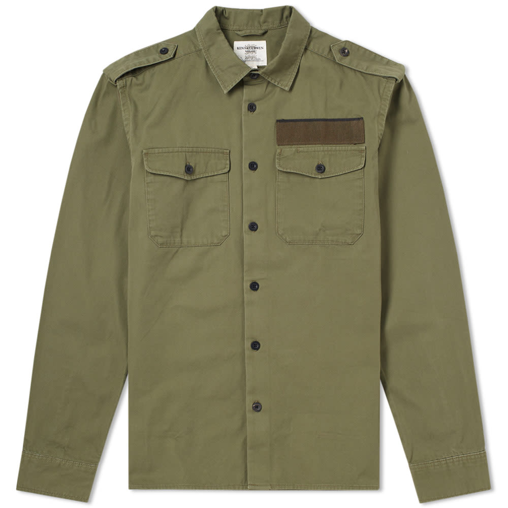 Kent & Curwen Tescher Military Shirt Jacket Kent & Curwen