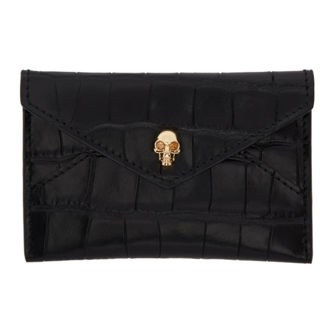 alexander mcqueen envelope card holder