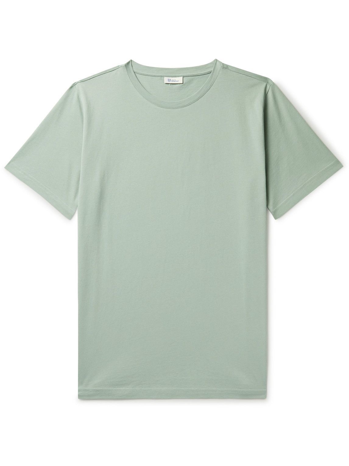 Schiesser - Hannes Organic Cotton-Jersey T-Shirt - Green Schiesser