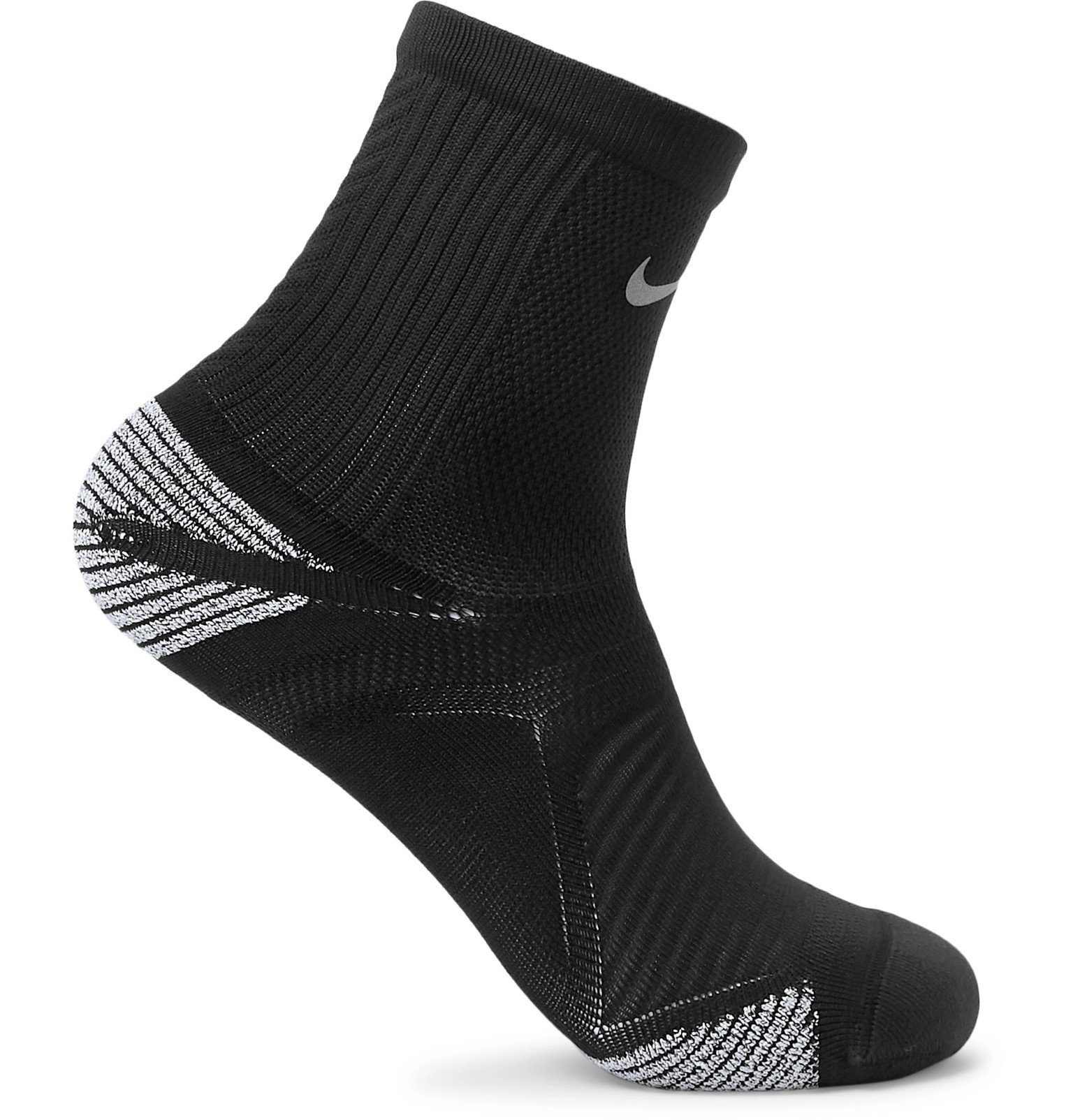 Nike Running - Racing Cushioned Dri-FIT Socks - Black Nike Running