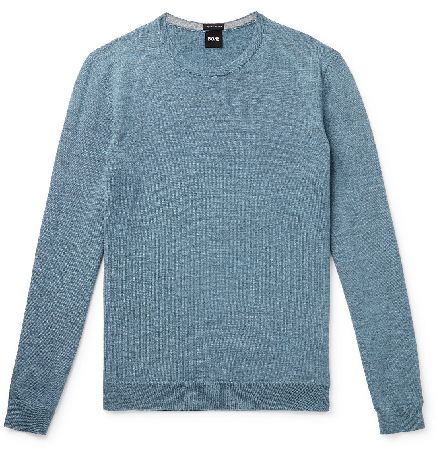 hugo boss sweater blue