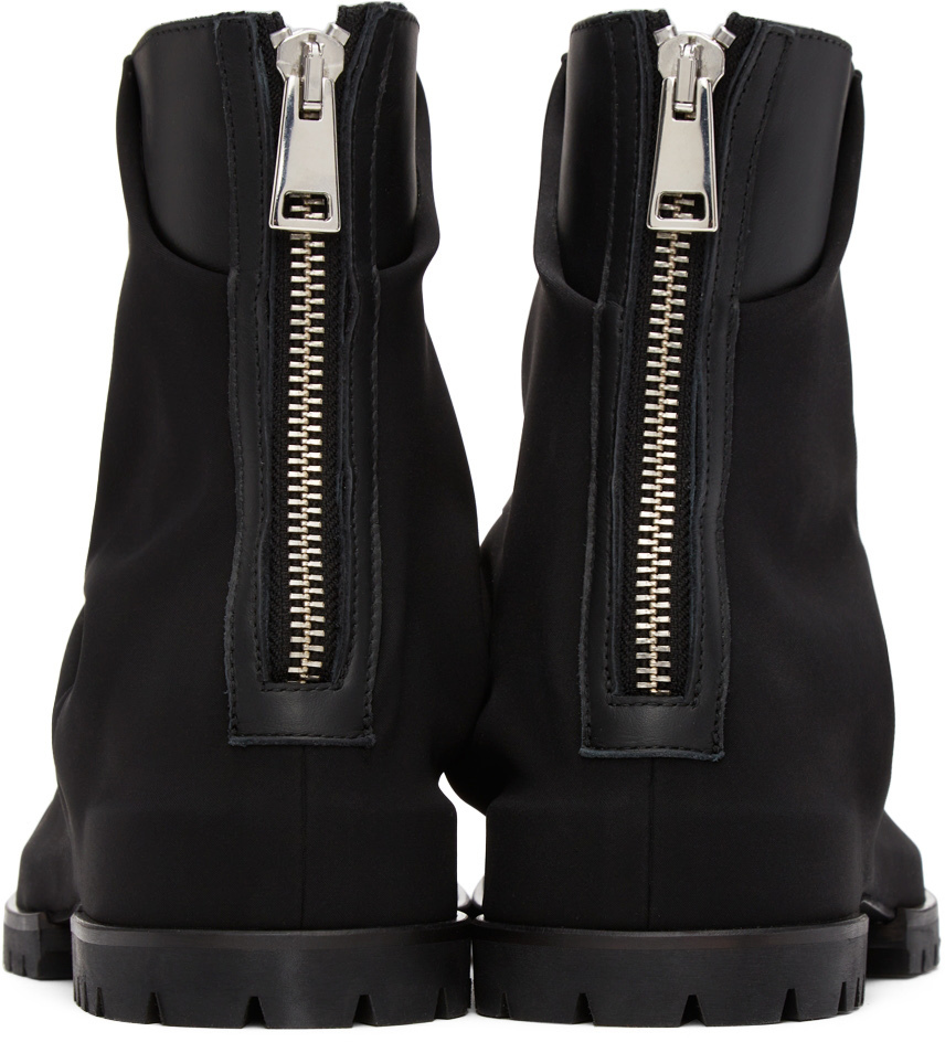 424 Black Ankle Boots 424