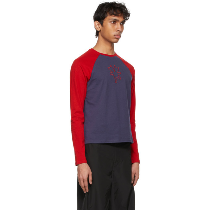 Marc Jacobs Navy and Red Heaven by Marc Jacobs Demon Raglan Long