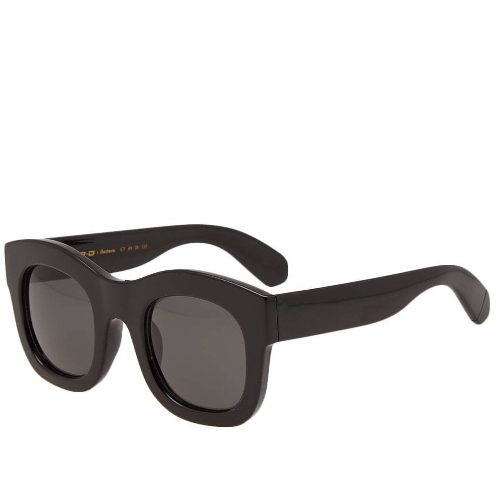 Illesteva x N.E.R.D Oversized Sunglasses Black Illesteva