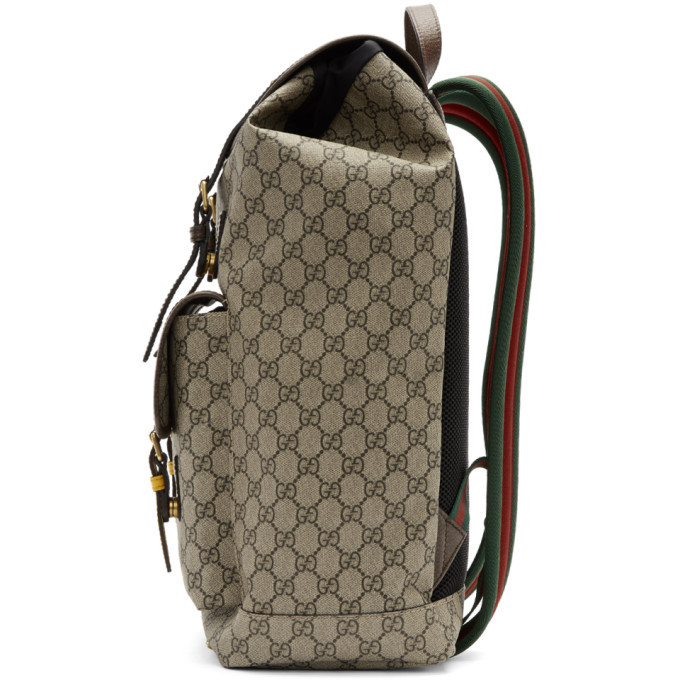 GG Supreme Flap Backpack Gucci