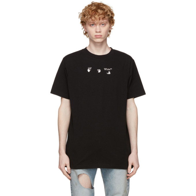 Off-White Black and Blue Marker T-Shirt Off-White