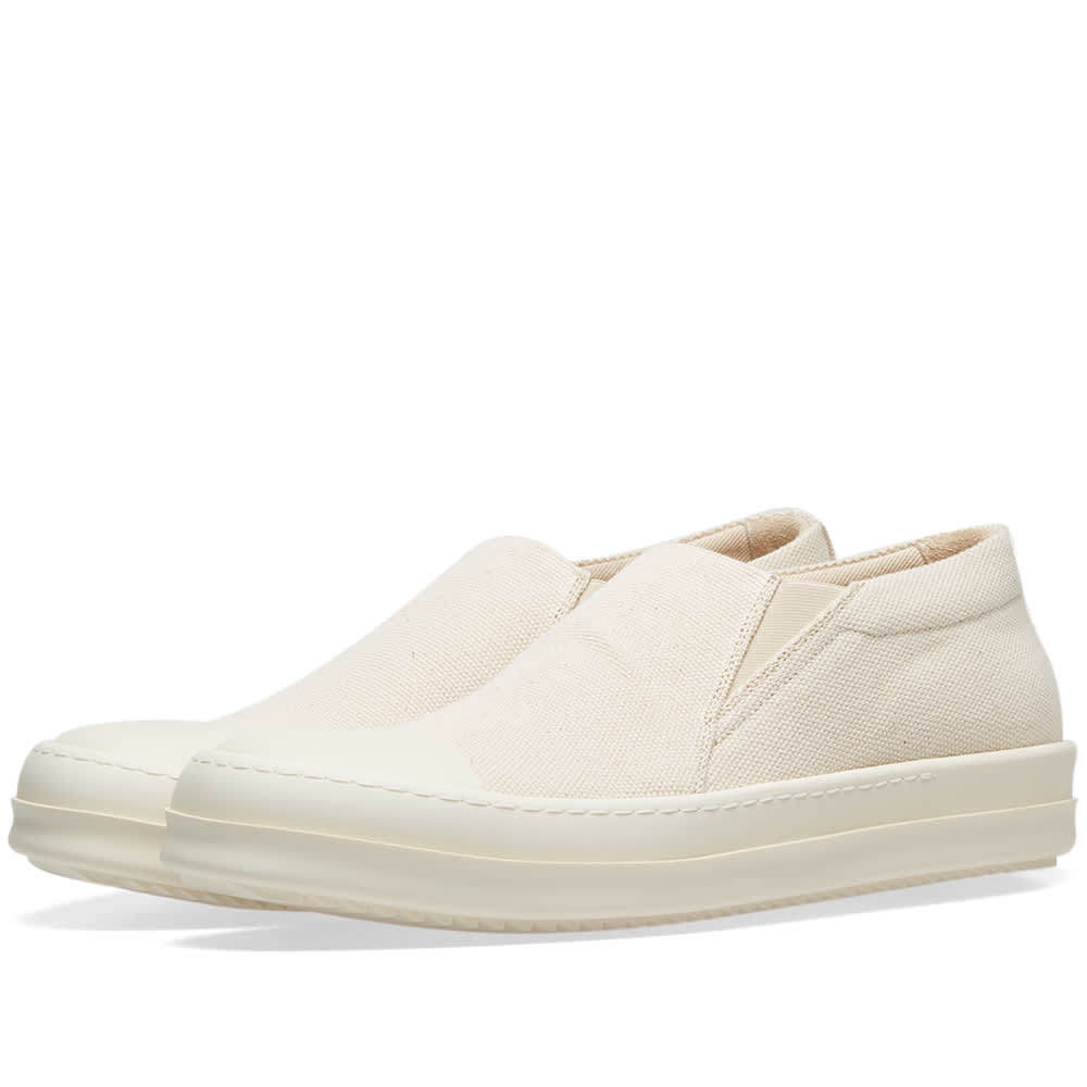 rick owens canvas sneakers