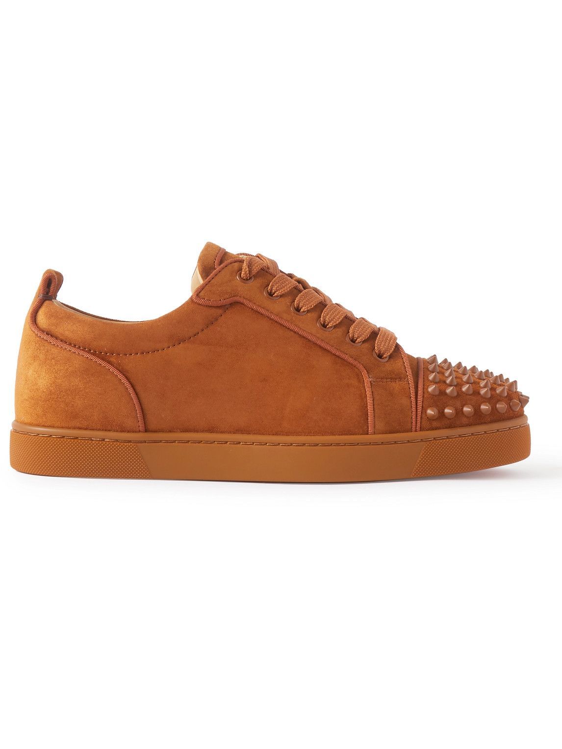 louboutin sneakers brown